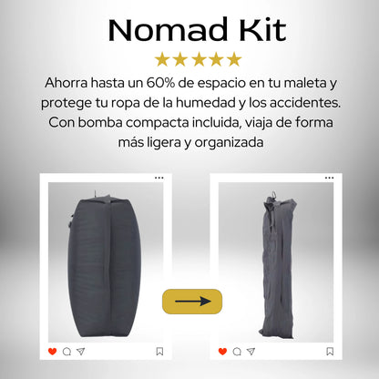 Bolsa de vacío Y Bomba de extracción- Nomad Kit